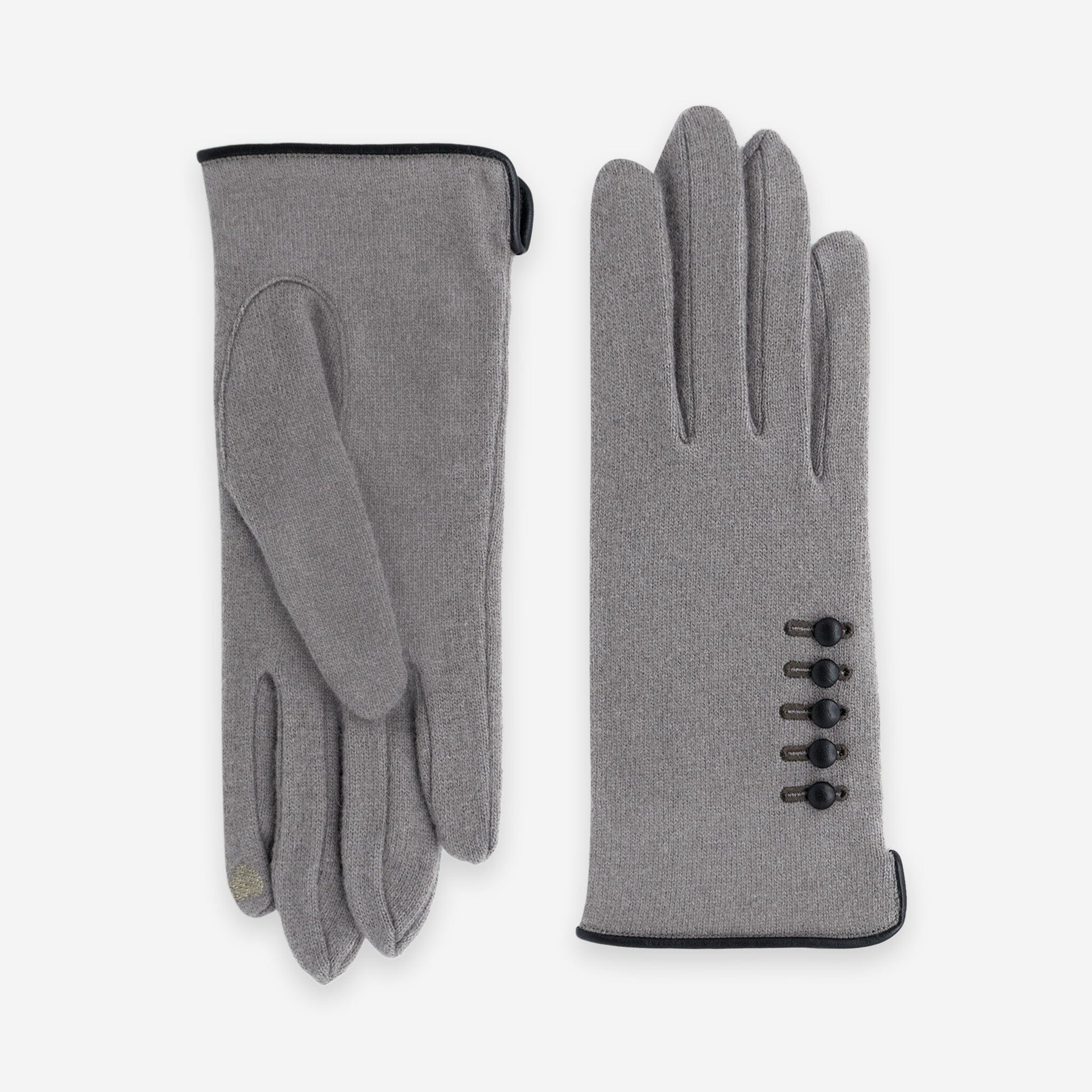 Gants 80% laine 20% nylon-Tactile-31119NF Gants laine femme Glove Story Taupe TU