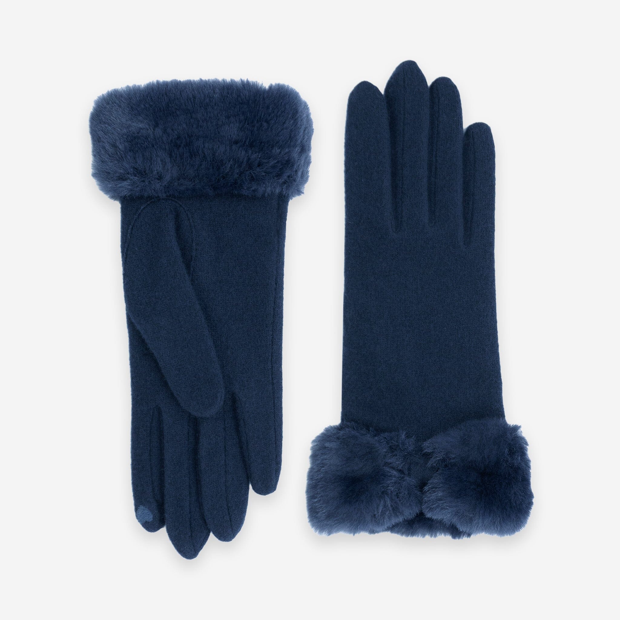 Gants 80% laine 20% nylon-Tactile-31176NF Gants laine femme Glove Story Deep Blue TU