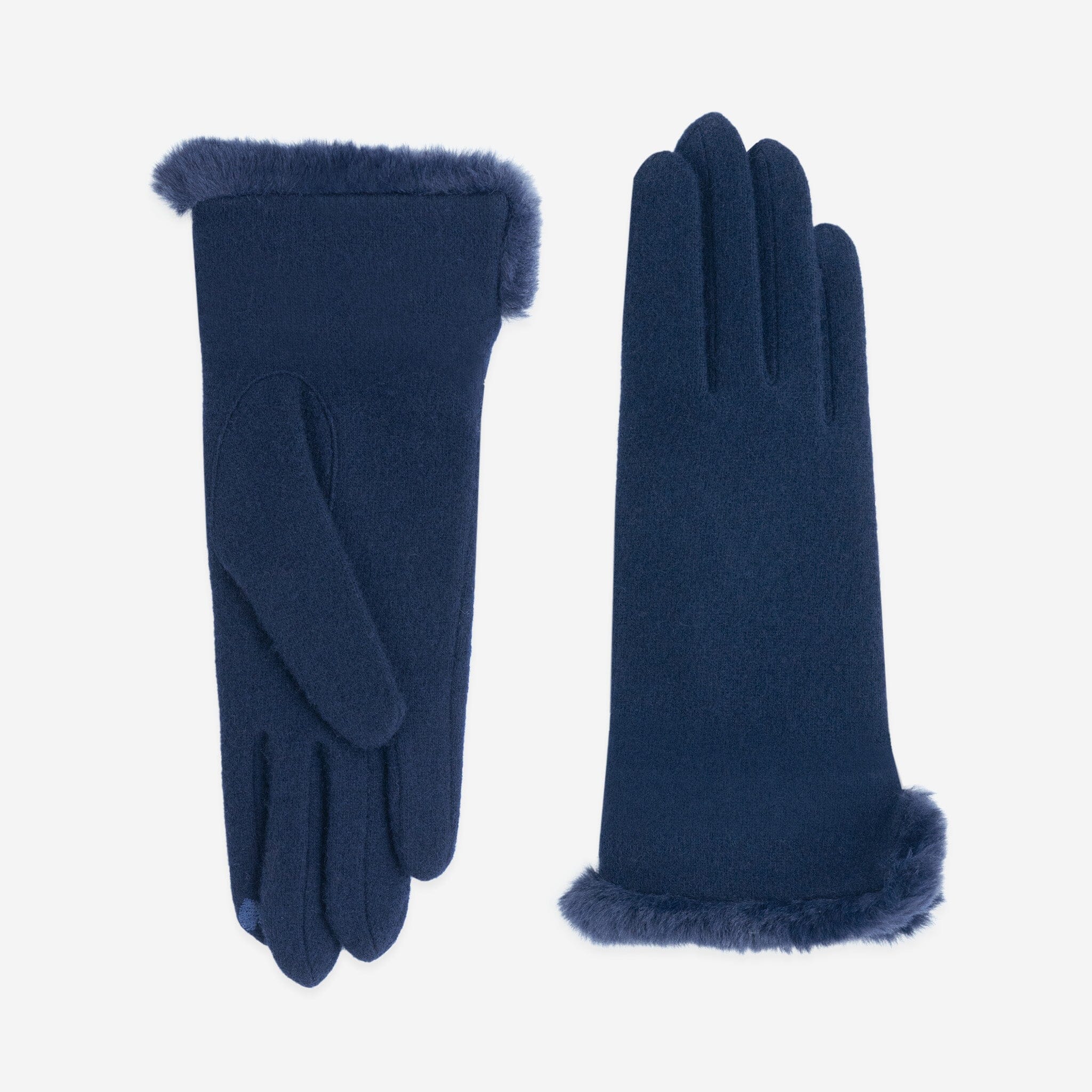 Gants 80% laine 20% nylon-Tactile-31188NF Gants laine femme Glove Story Deep Blue TU