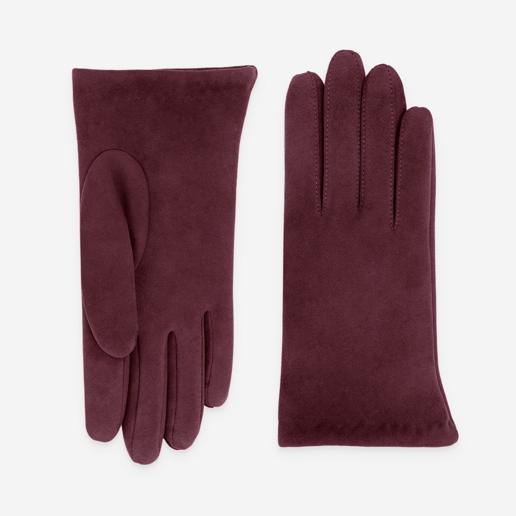 Gants cuir agneau-100rylique-21646TR Gants cuir femme prestige Glove Story Bordeaux 6.5