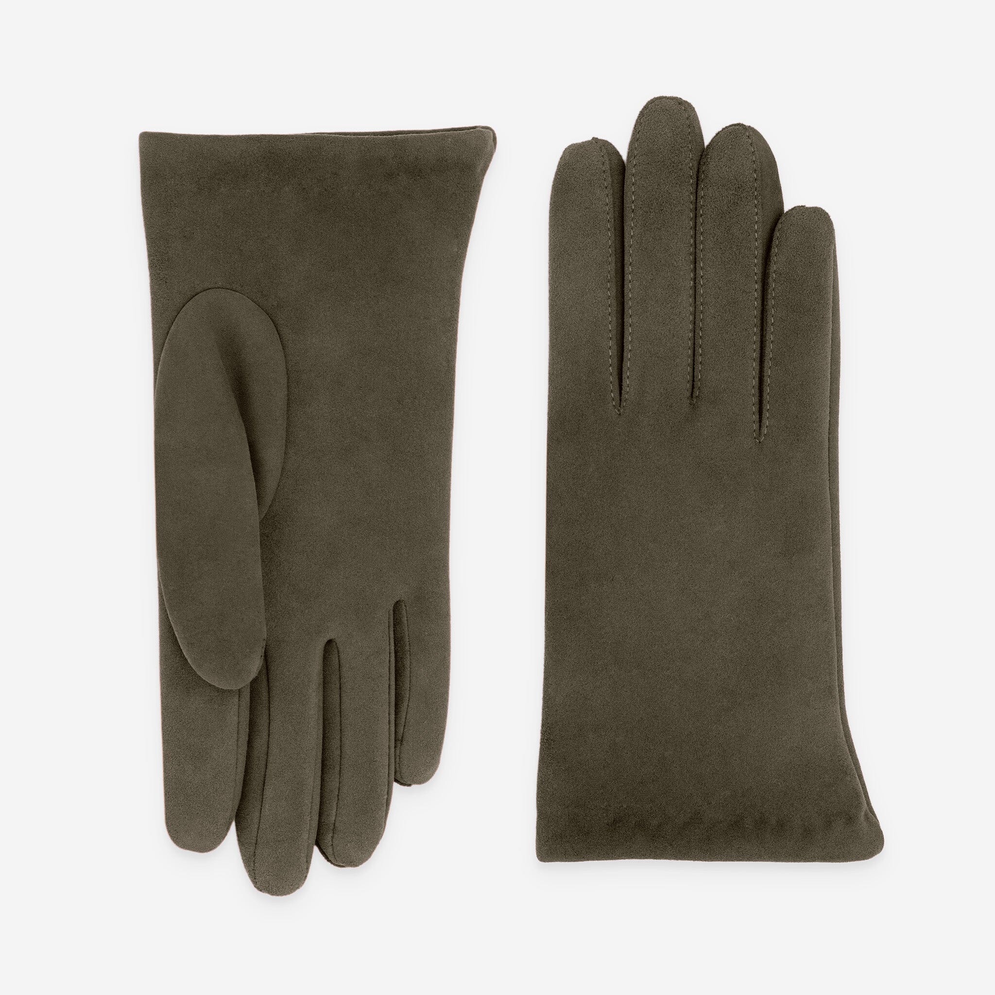 Gants cuir agneau-100rylique-21646TR Gants cuir femme prestige Glove Story Mud Brown 6.5