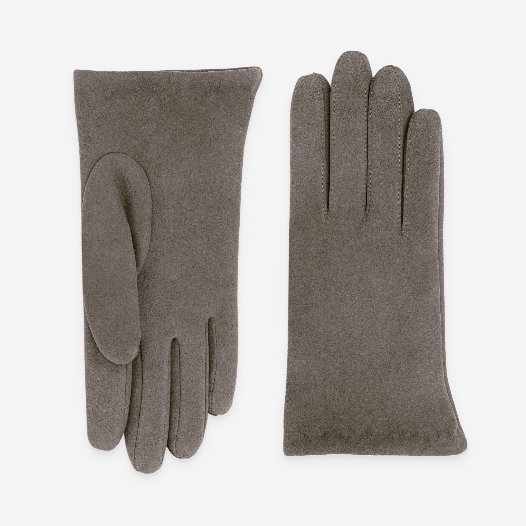 Gants cuir agneau-100rylique-21646TR Gants cuir femme prestige Glove Story Taupe 6.5