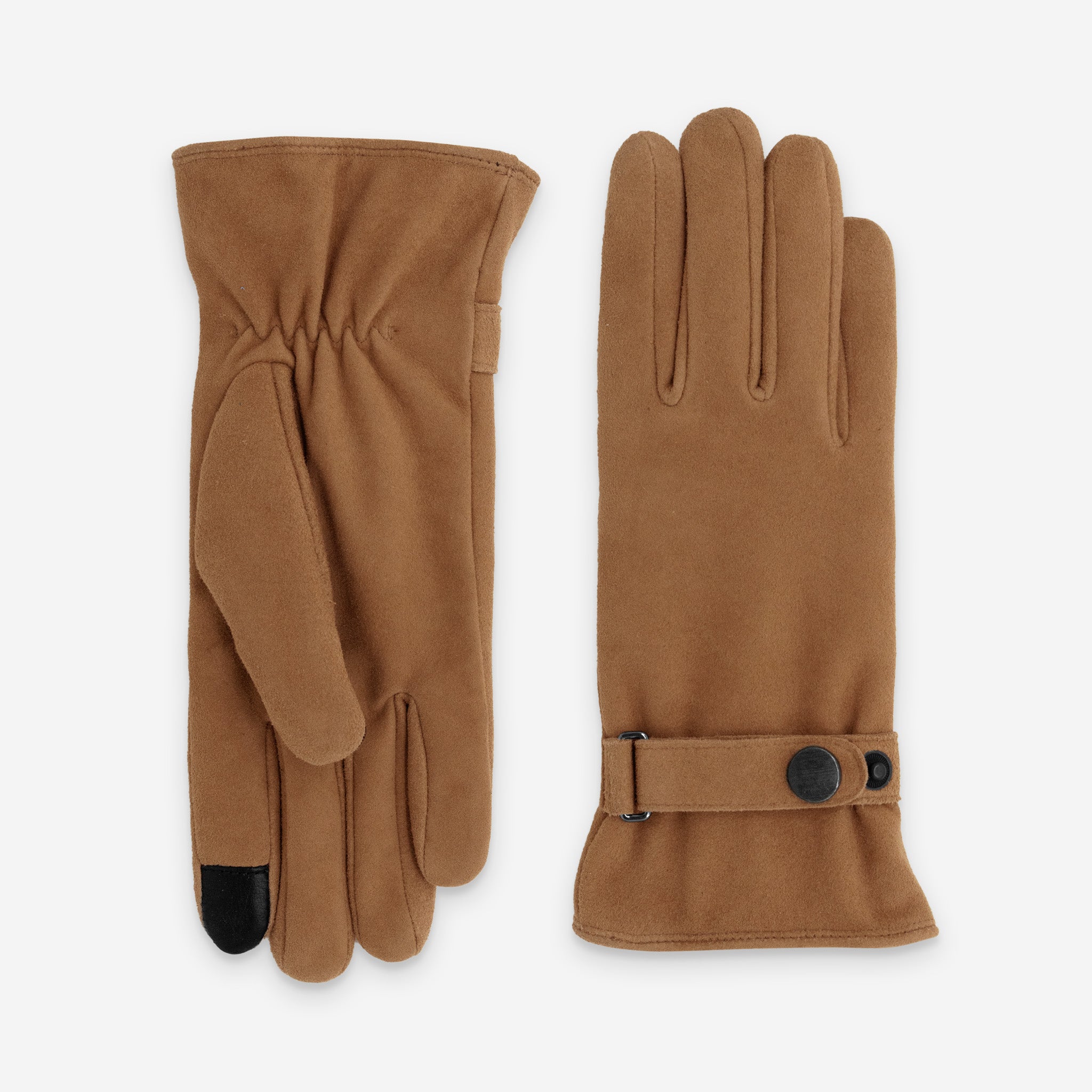 Gants cuir agneau suédé-100% polyester (boa)-Tactile-71095BA Gants cuir sport femme Glove Story Cork S
