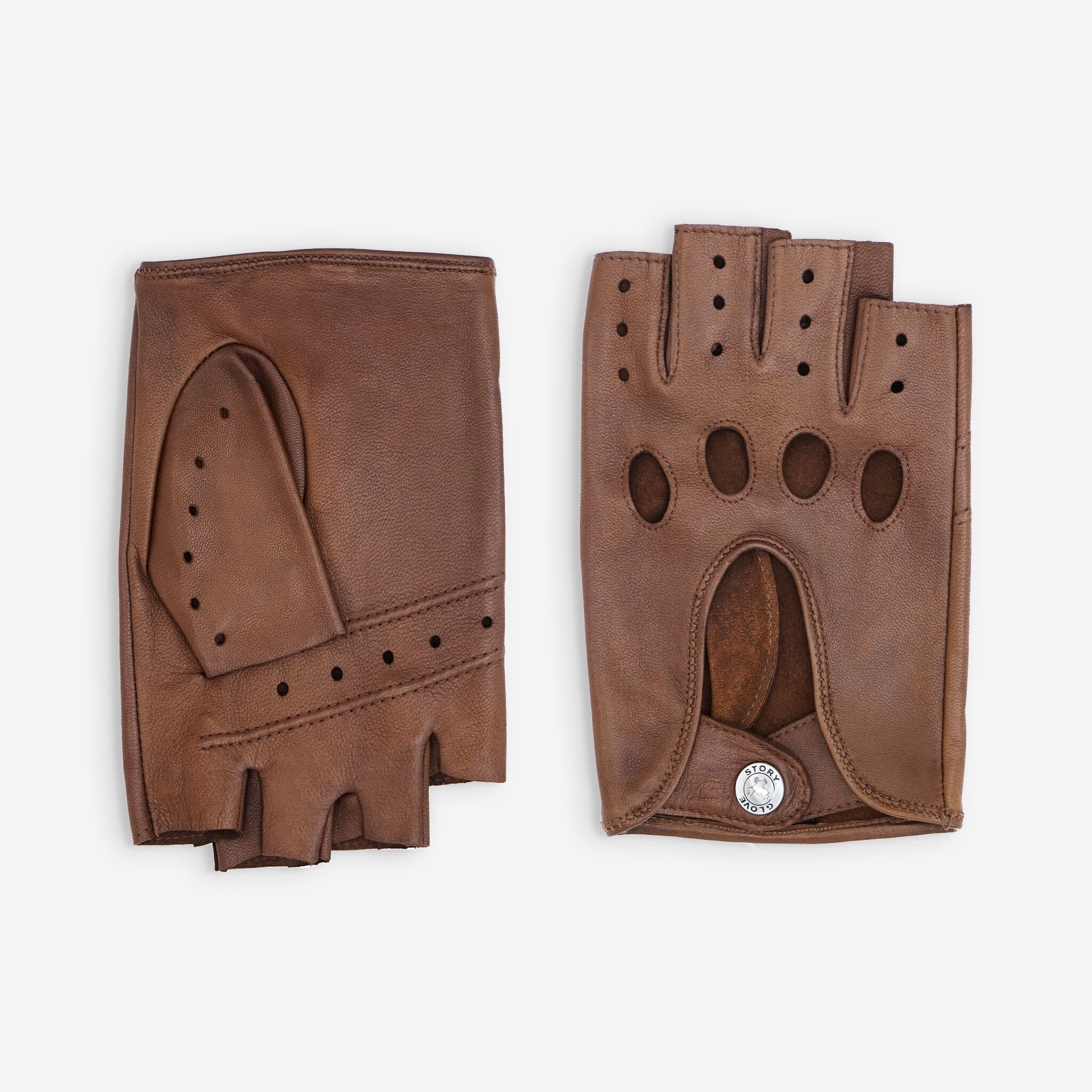 Gants de conduite, mitaines-cuir agneau-non doublé-22036NF Gant Glove Story Cork 7.5