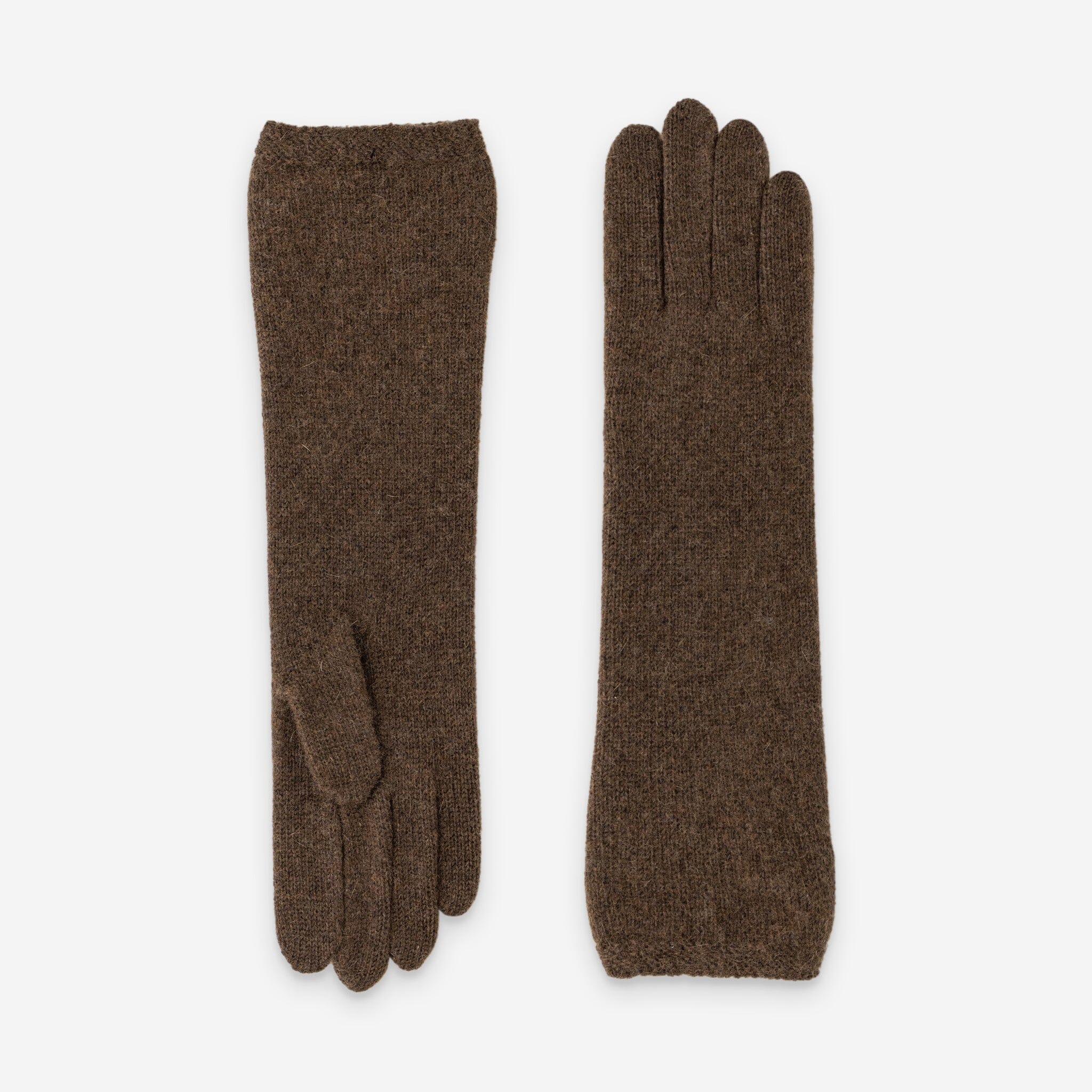Gants femme 50% laine 30% polyamide 20% angora-31189NF Gants laine femme Glove Story Taupe TU