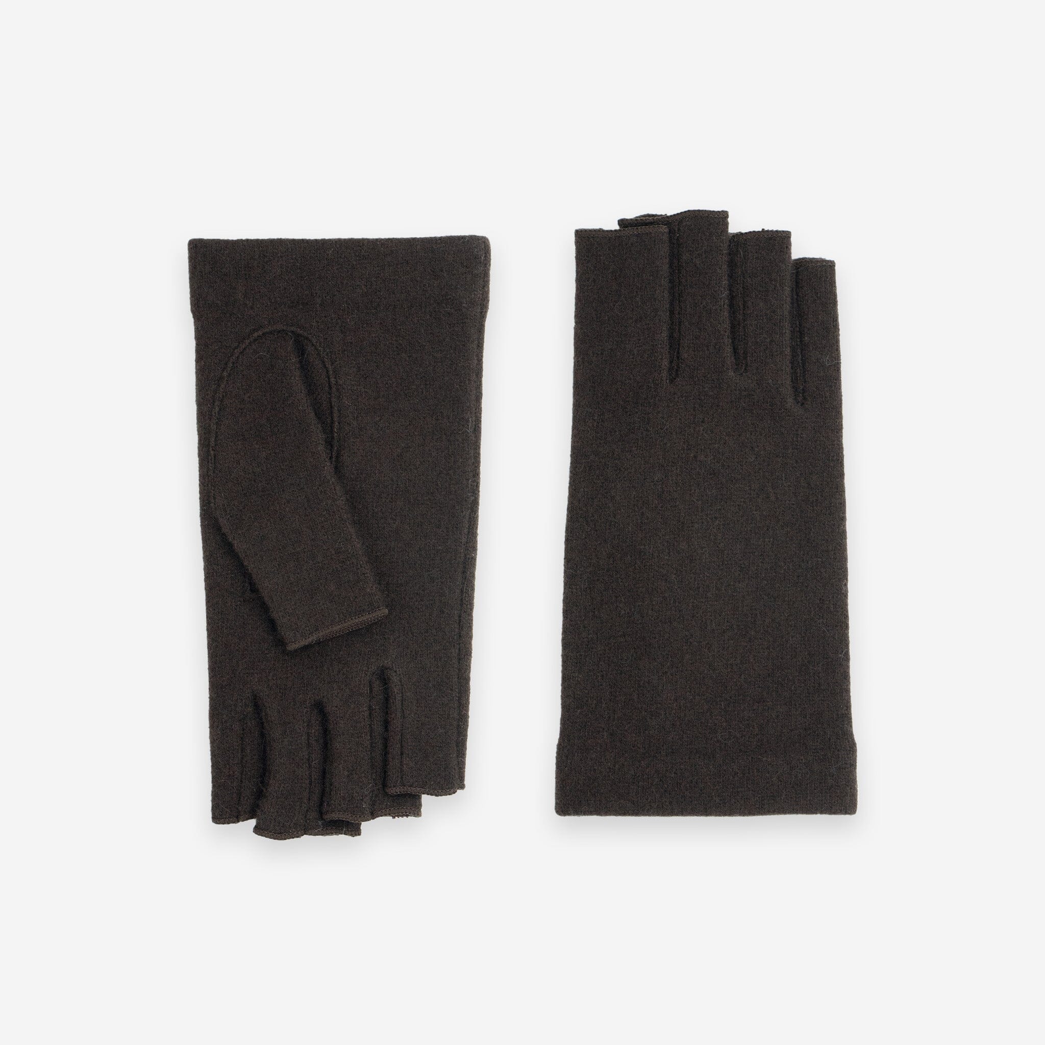 Mitaines laine-80% laine-20% nylon-Tactile-31093NF Gants laine femme Glove Story Choco TU