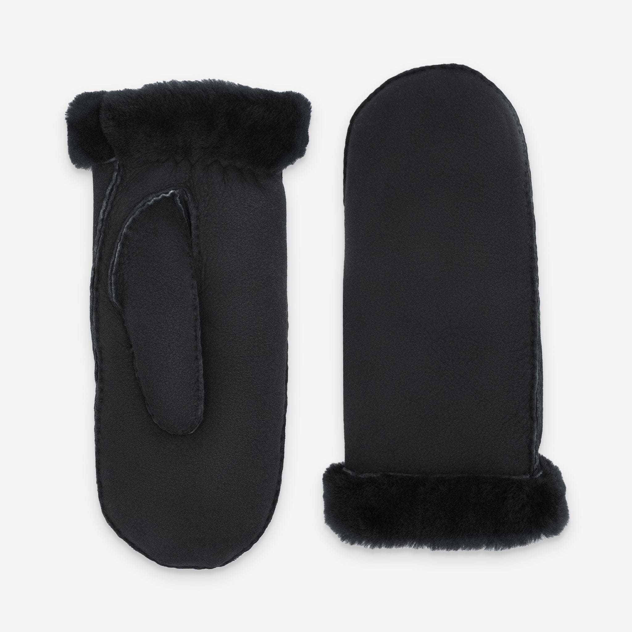 Moufle cuir-100% mouton-21469SH Gant Glove Story Noir 6.5